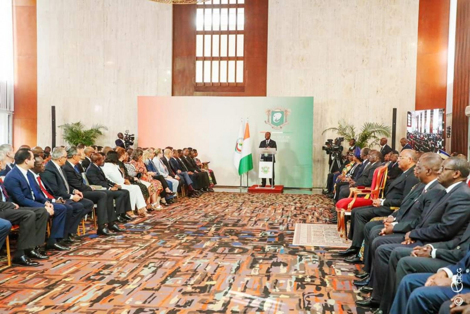 Côte d'Ivoire : Ouattara annonce l'élection des sénateurs en la fin 2023 et le début 2024 pour permettre à tous les partis politiques de prendre part à travers les grands électeurs