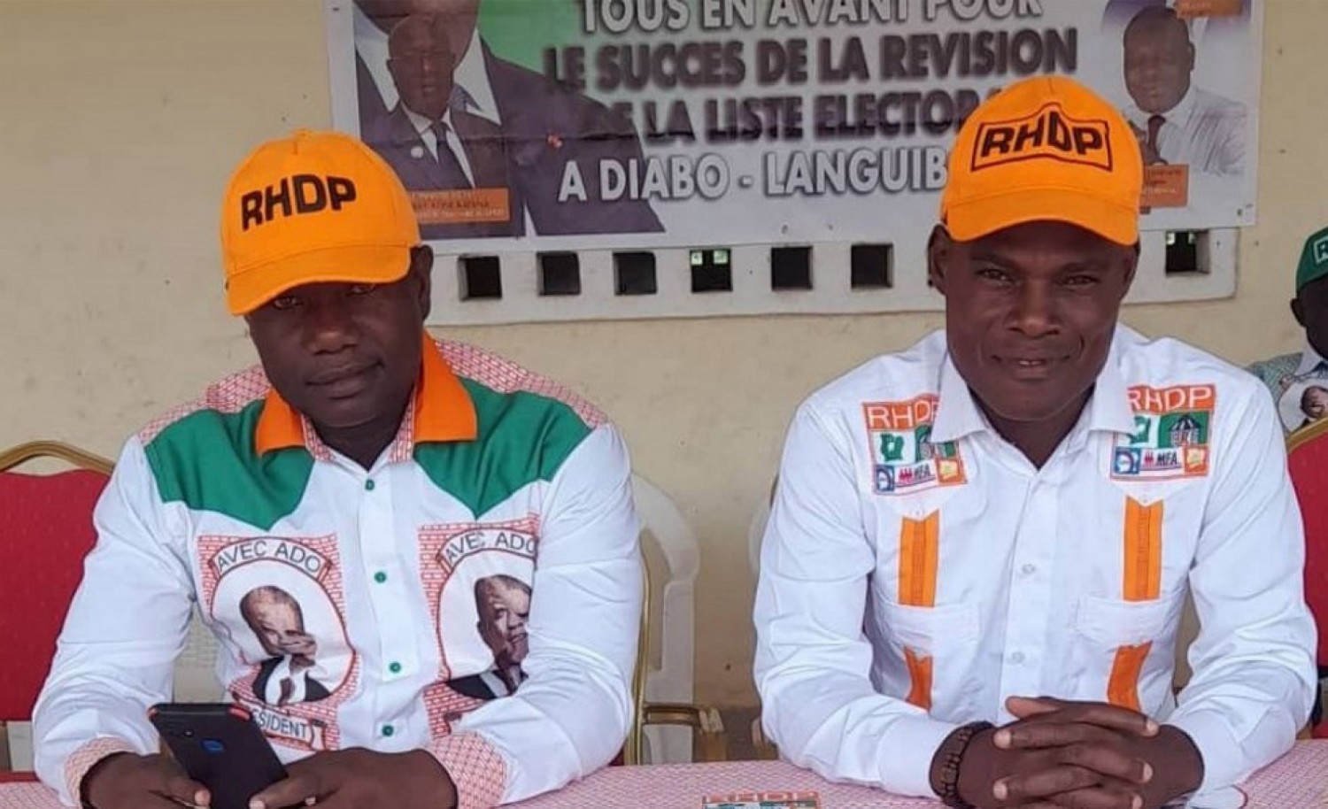 Côte d'Ivoire : Diabo, des militants RHDP se désolidarisent d'une tentative de soulèvement et exigent le respect du choix du parti