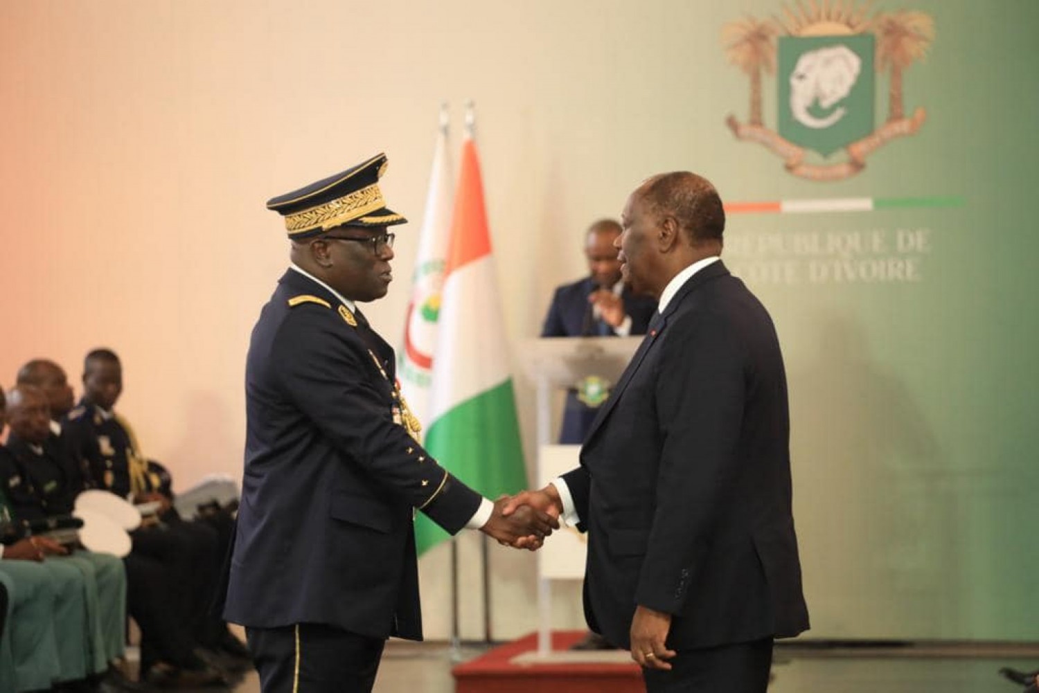 Côte d'Ivoire : Face à la menace terroriste, le GAL Lassina Doumbia rassure Ouattara : « Quelque soit le cas de figure, nous perdrons jamais notre capacité de réaction »