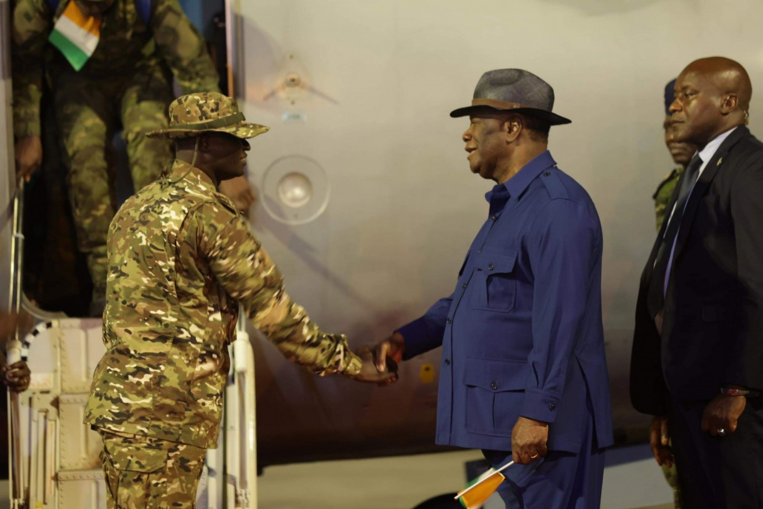 Côte d'Ivoire : Les 46 soldats de retour à Abidjan, Alassane Ouattara  « très heureux »