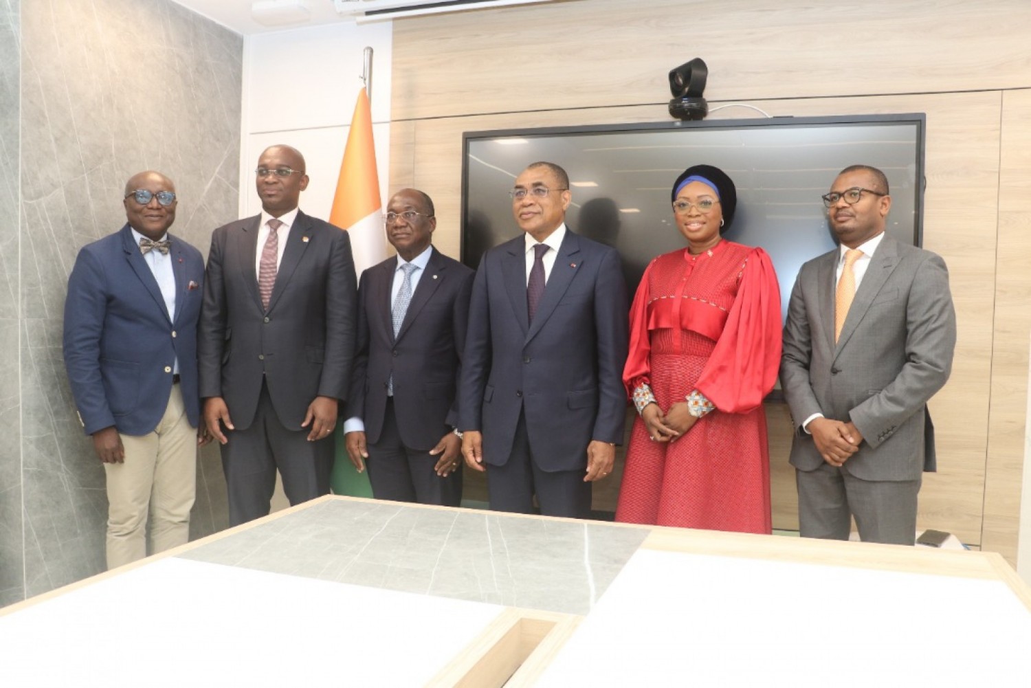 Côte d'Ivoire :    Présentation de vœux au ministre de l'Economie, l'APBEF-CI et Jérôme Ehui renouvellent leur engagement à l'Etat