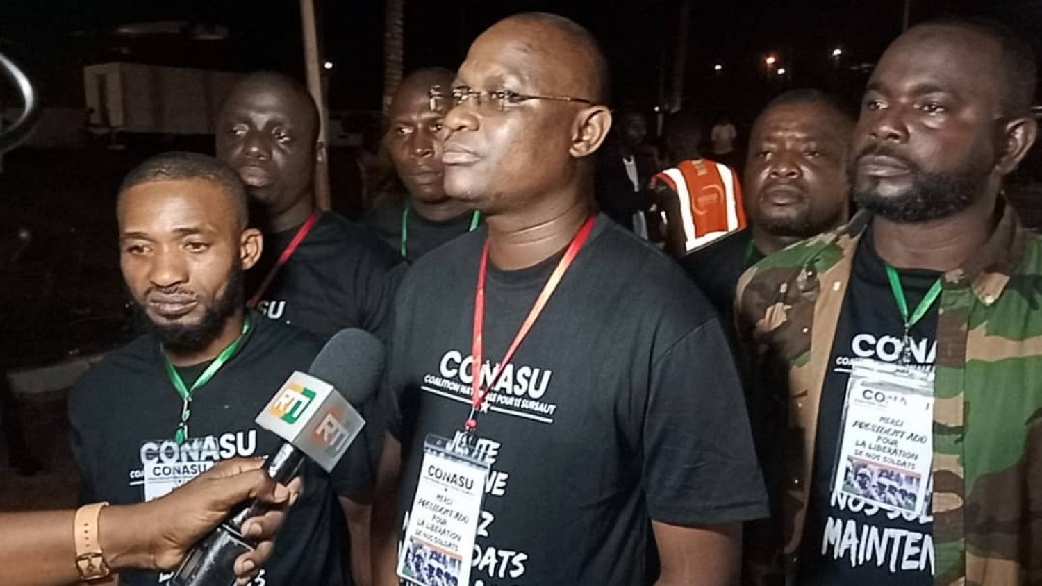 Côte d'Ivoire : Après la libération des 46 soldats, le président de la CONASU dit merci au Président Faure Gnassigné du Togo