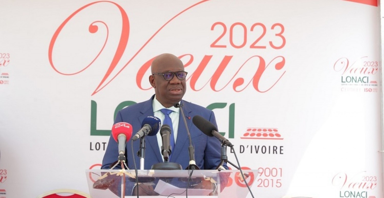 Côte d'Ivoire :  Le PCA de la LONACI annonce un accroissement du chiffre d'affaires qui est passé de 92 milliards de FCFA à 2018 à 400 milliards de FCFA en 2022