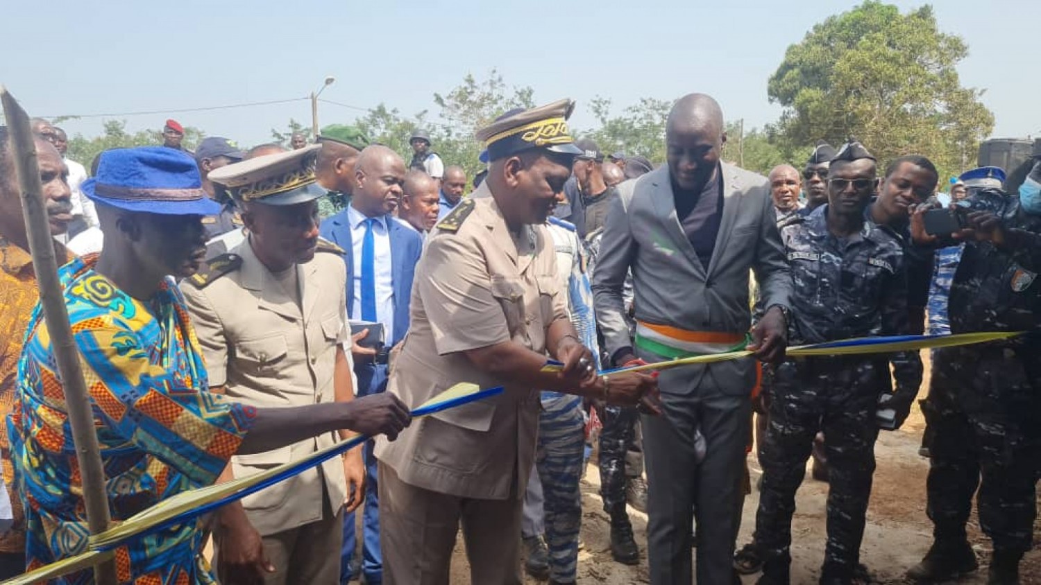 Côte d'Ivoire : Inauguration du corridor de l'axe Gagnoa-Oumé initié par la Municipalité, les populations invitées à dénoncer les comportements douteux