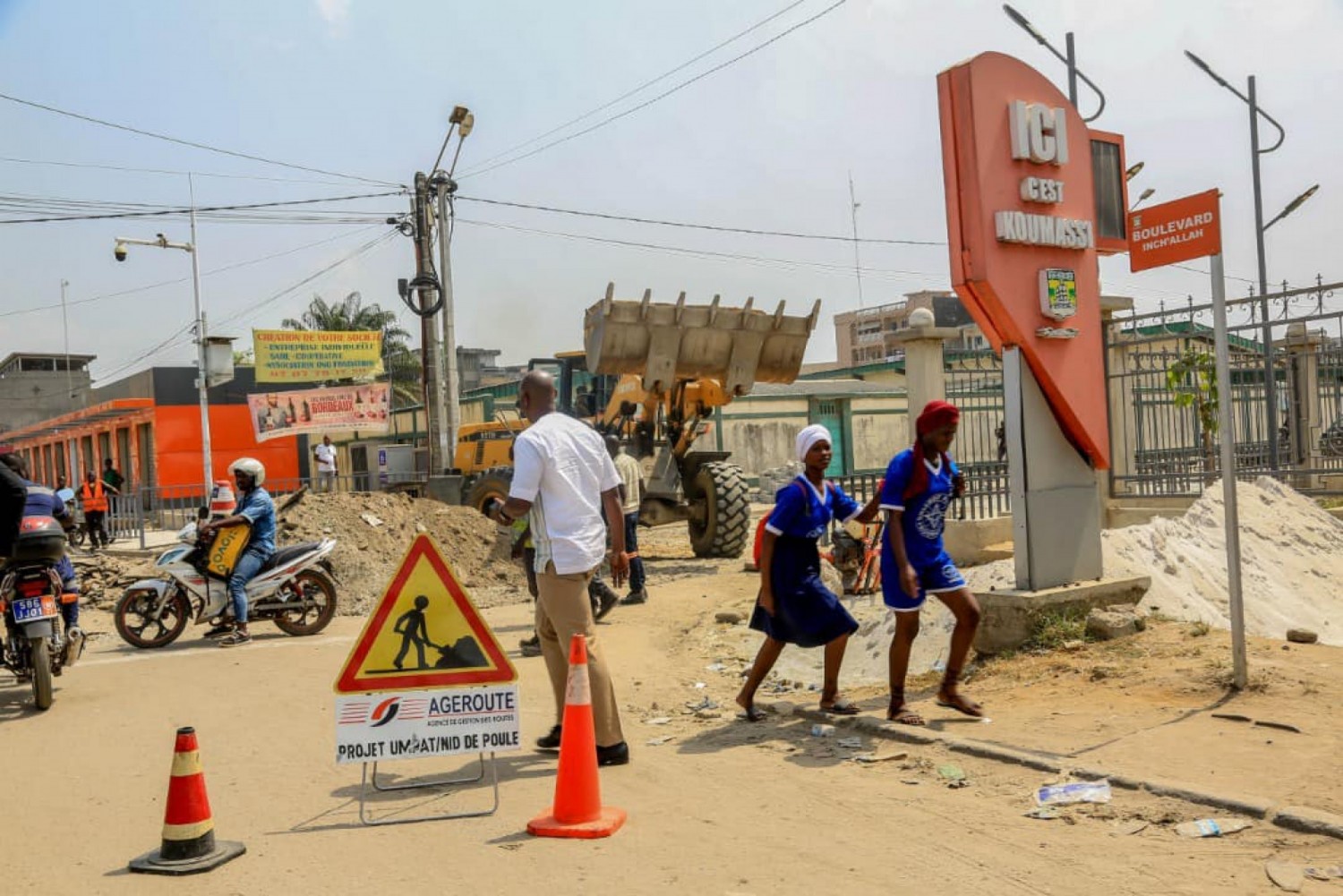 Côte d'Ivoire : Koumassi, vers la fin du calvaire des automobilistes du fait des nids de poule