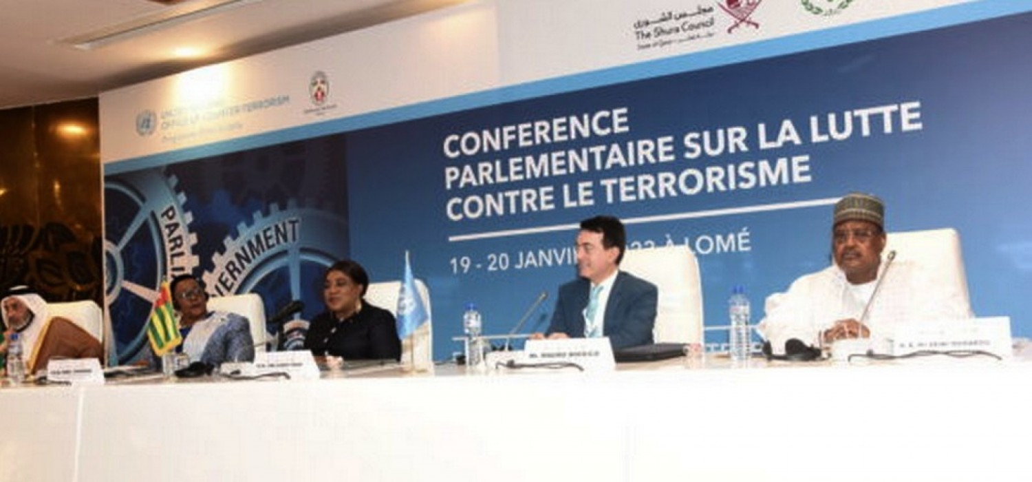 Togo :  Des parlementaires réunis à Lomé contre le terrorisme