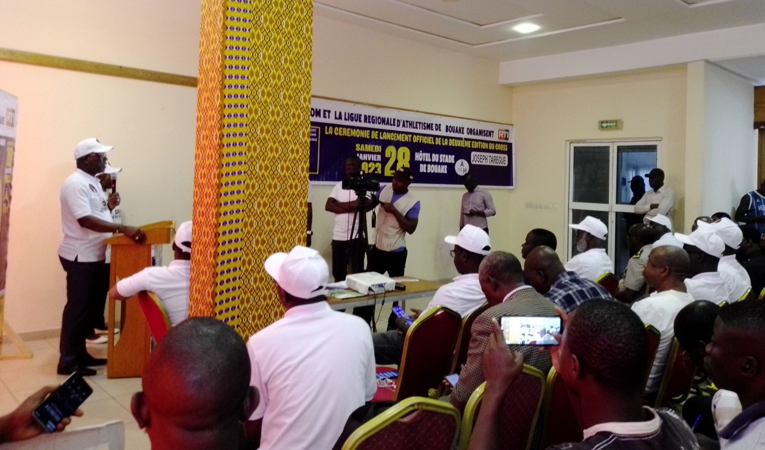 Côte d'Ivoire : Bouaké, le DG du Trésor Assahoré Jacques fait une importante promesse au lancement d'une compétition