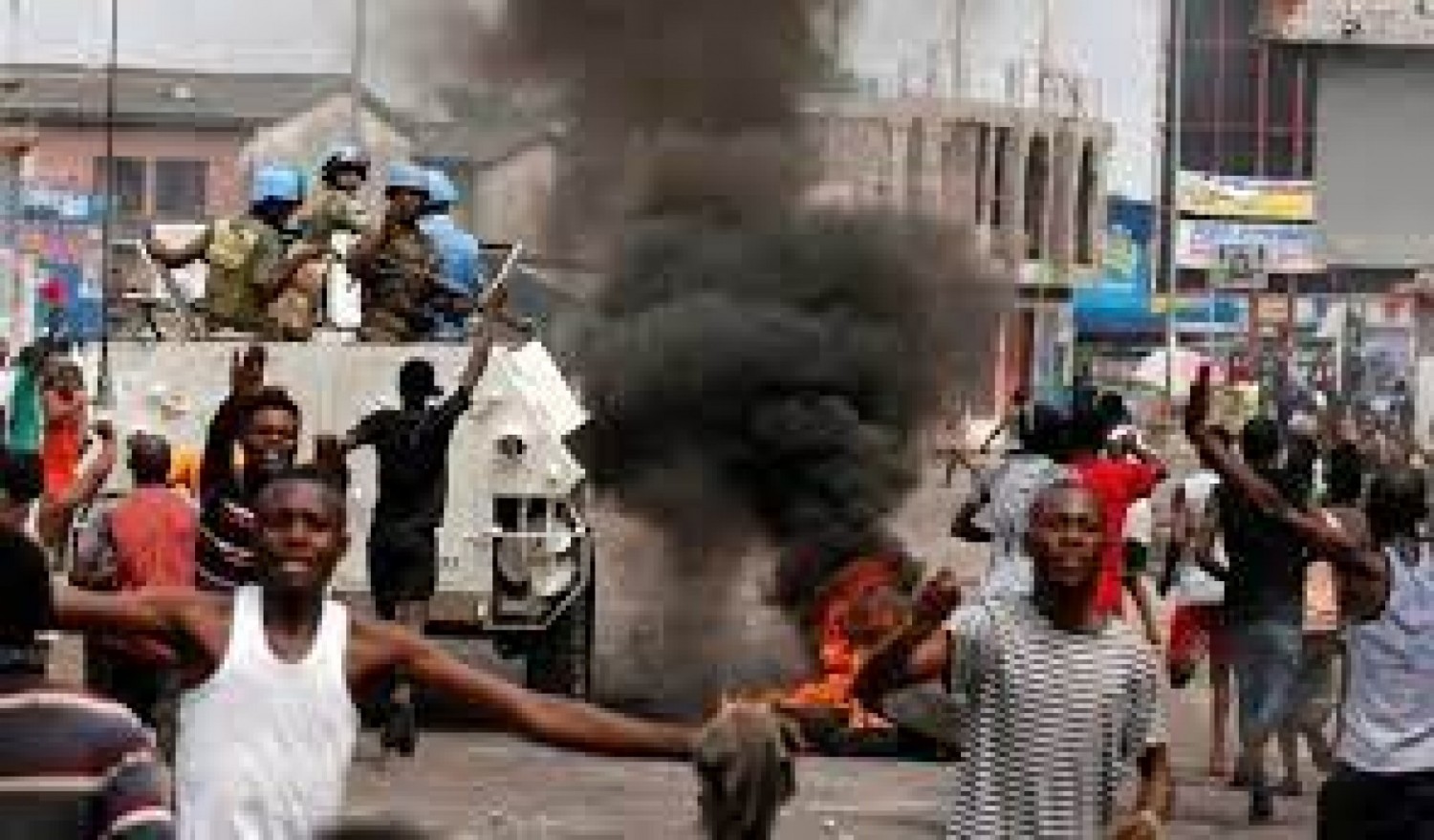 RDC : Huit manifestants tués par les tirs de casques bleus dans l'est, selon l'armée
