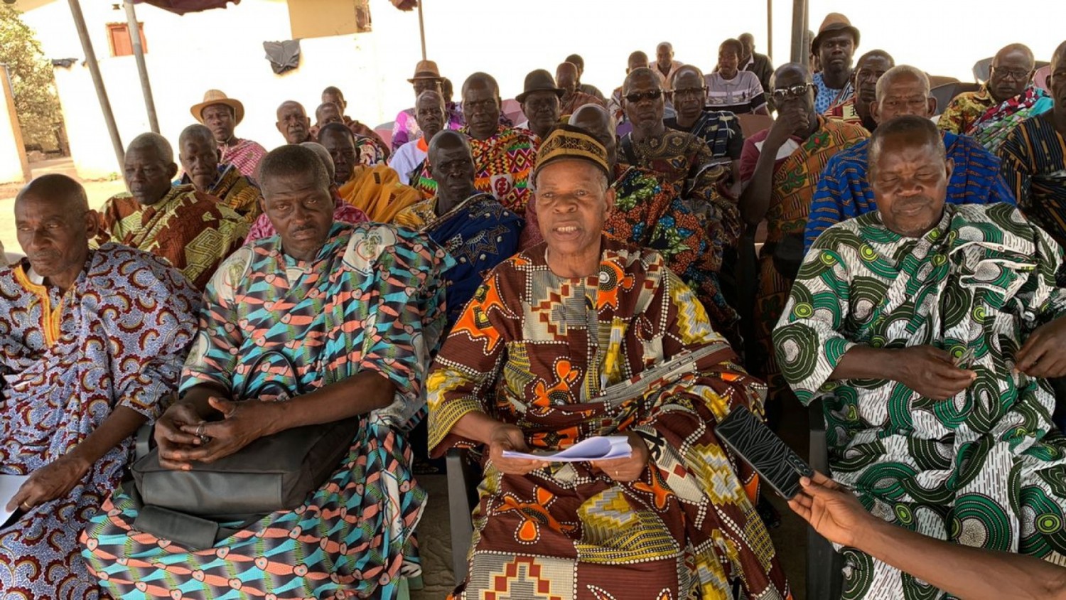 Côte d'Ivoire : Sakassou, 110 chefs remercient le Dircab Ahoutou et le président Ouattara car « Après Houphouët, c'est lui qui est en train de terminer le travail...»