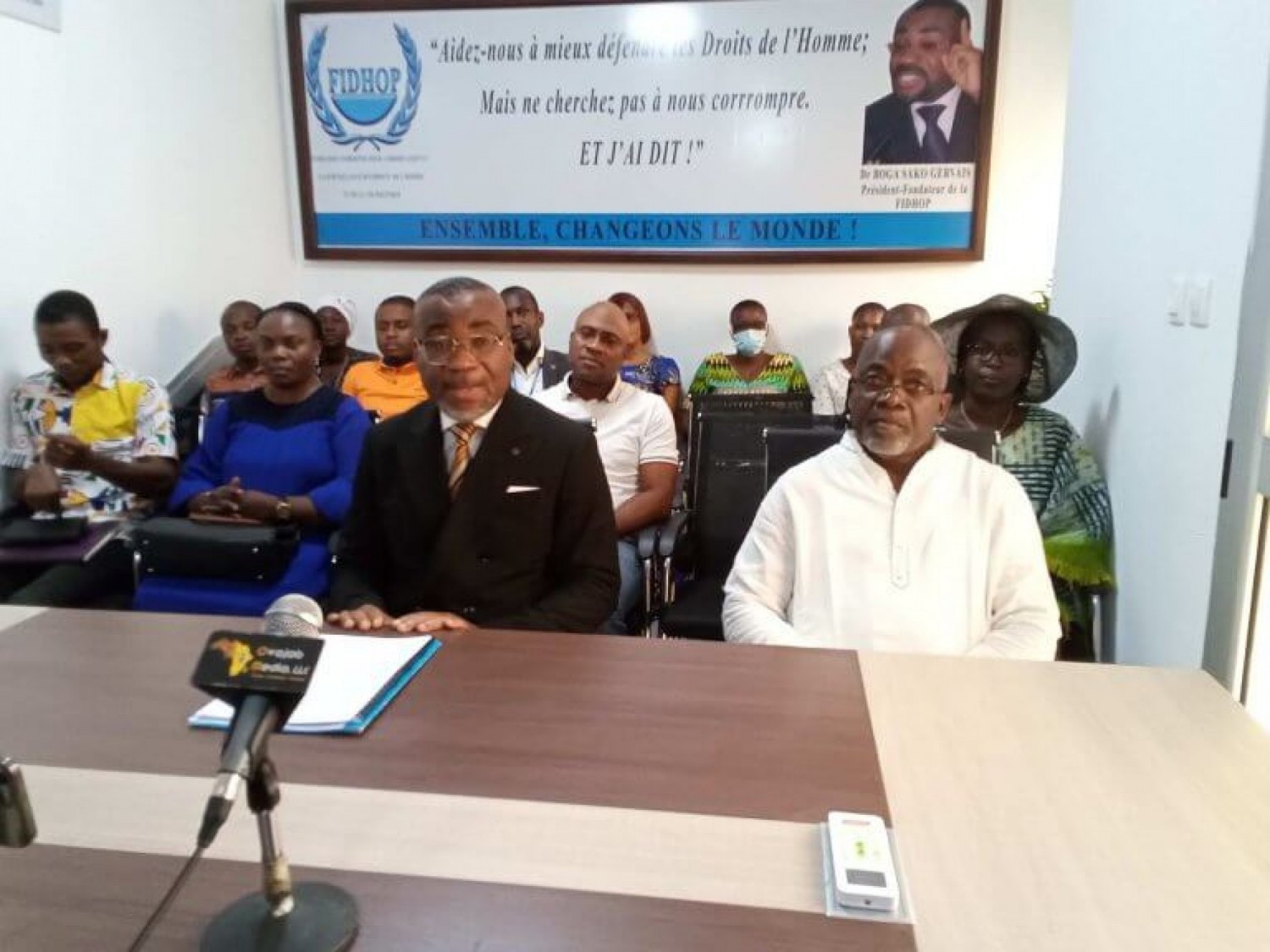 Côte d'Ivoire : Le président de la FIDHOP Gervais Boga Sako affirme qu'il est toujours sous contrôle judiciaire
