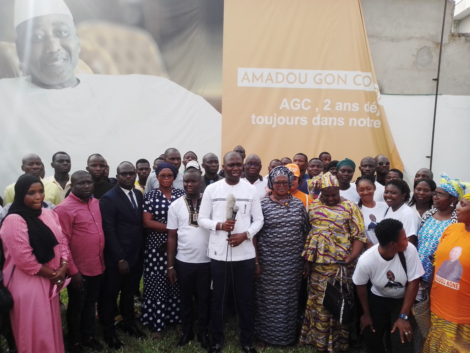 Côte d'Ivoire : Local 2023, les candidats Amadou Koné et Assahoré Jacques soutenus par des mouvements et associations RHDP à Bouaké