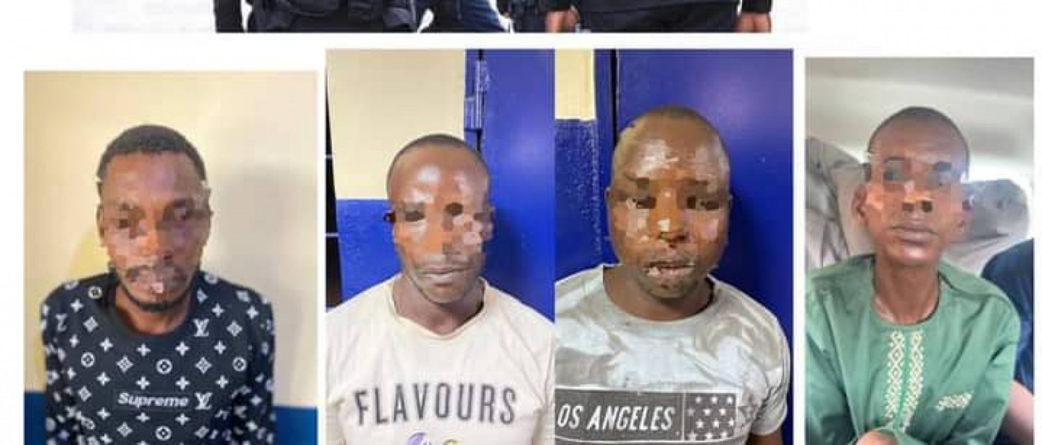 Côte d'Ivoire : Adzopé, lors d'un échange de tirs, un dangereux bandit abattu et 04 de ses complices interpellés