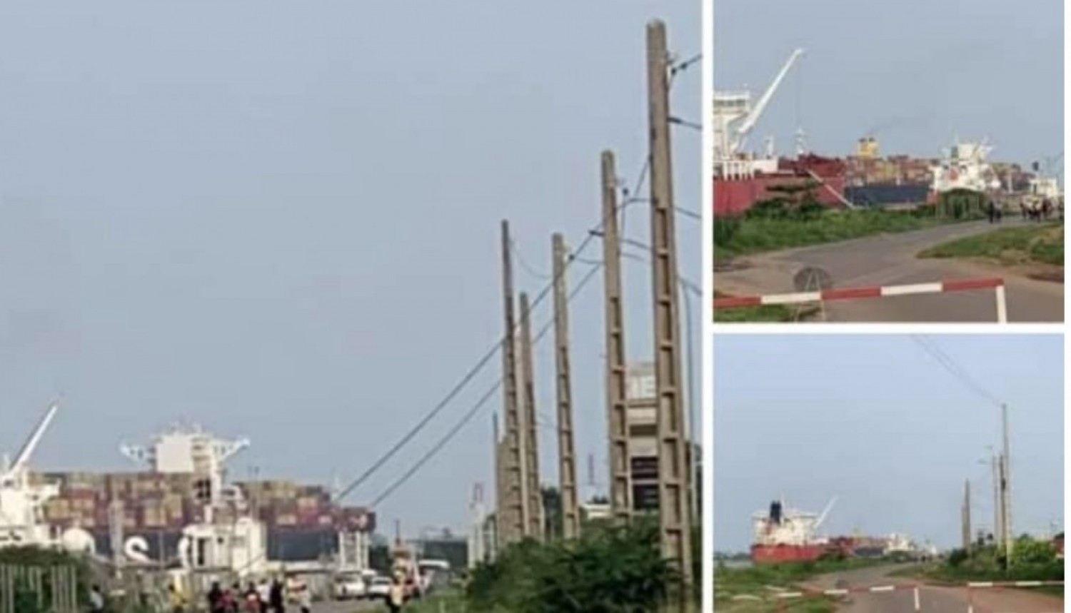 Côte d'Ivoire : Un bateau coupe un câble à Vridi et coupe le courant à Abidjan