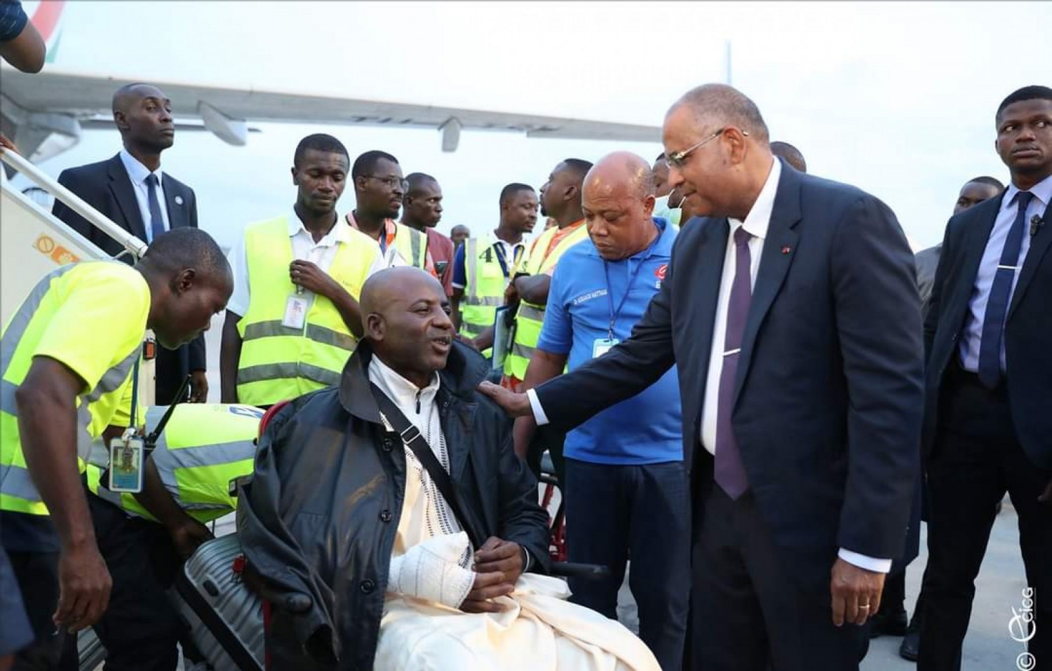 Côte d'Ivoire -Tunisie :  Rapatriement volontaire des Ivoiriens vivant en Tunisie, une première vague de 145 personnes a regagné Abidjan