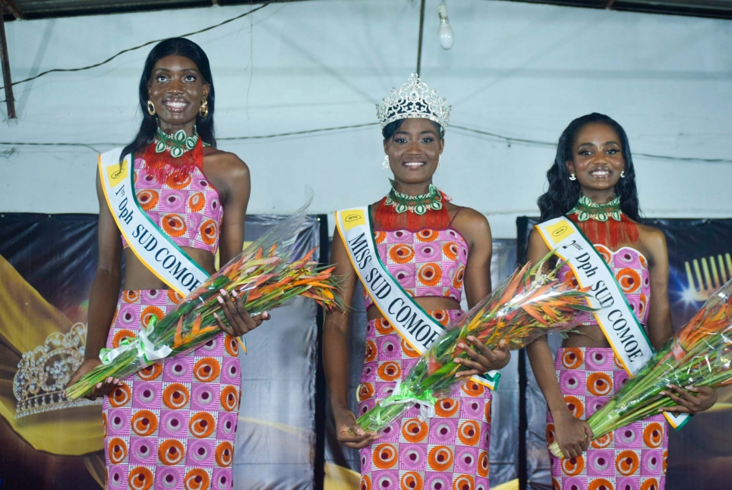 Côte d'Ivoire :  Présélection de Miss CI, Corcher Meryl-Naomi étudiante en 2è Année de BTS RHCOM, élue Miss de la région du Sud-Comoé