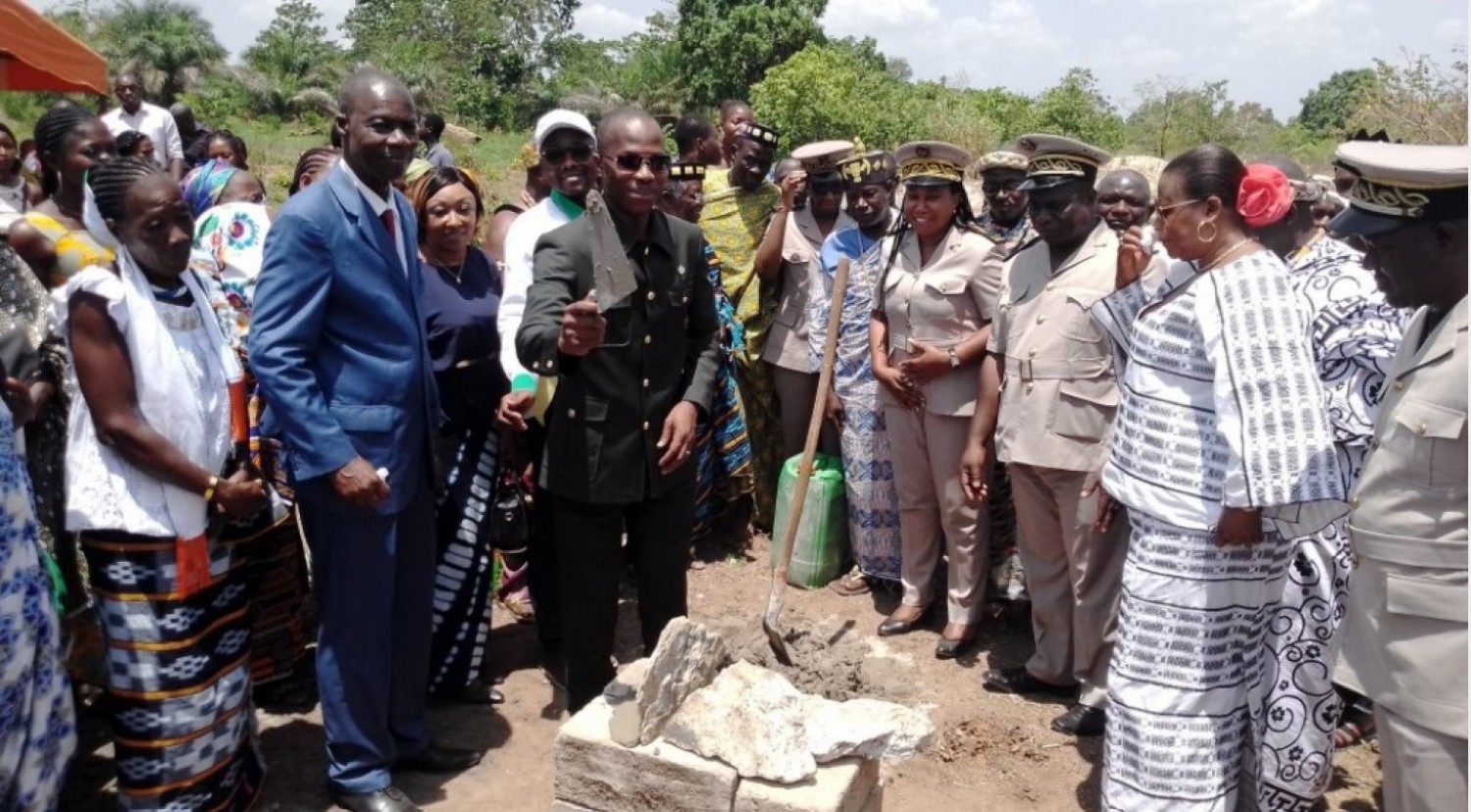 Côte d'Ivoire : Diabo, le maire Koumoin accueille avec joie la construction d'un marché de proximité qui « vient à point nommé »