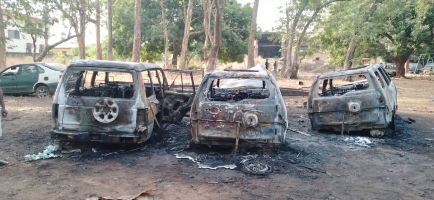 Côte d'Ivoire : Le phénomène des incendies de véhicules reprend dans le Boukani