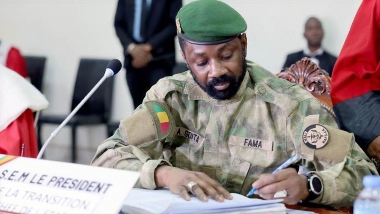 Mali : Le colonel Assimi Goita valide le projet de nouvelle Constitution