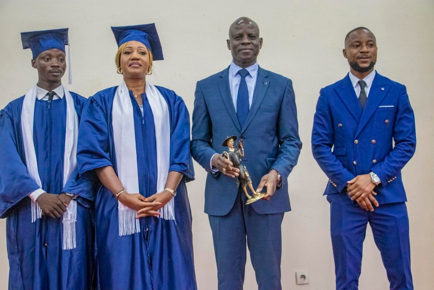 Côte d'Ivoire :    Promotion de l'excellence, 97 étudiants de la Licence au Master issus des trois parcours de formation de l'UFR Criminologie célébrés