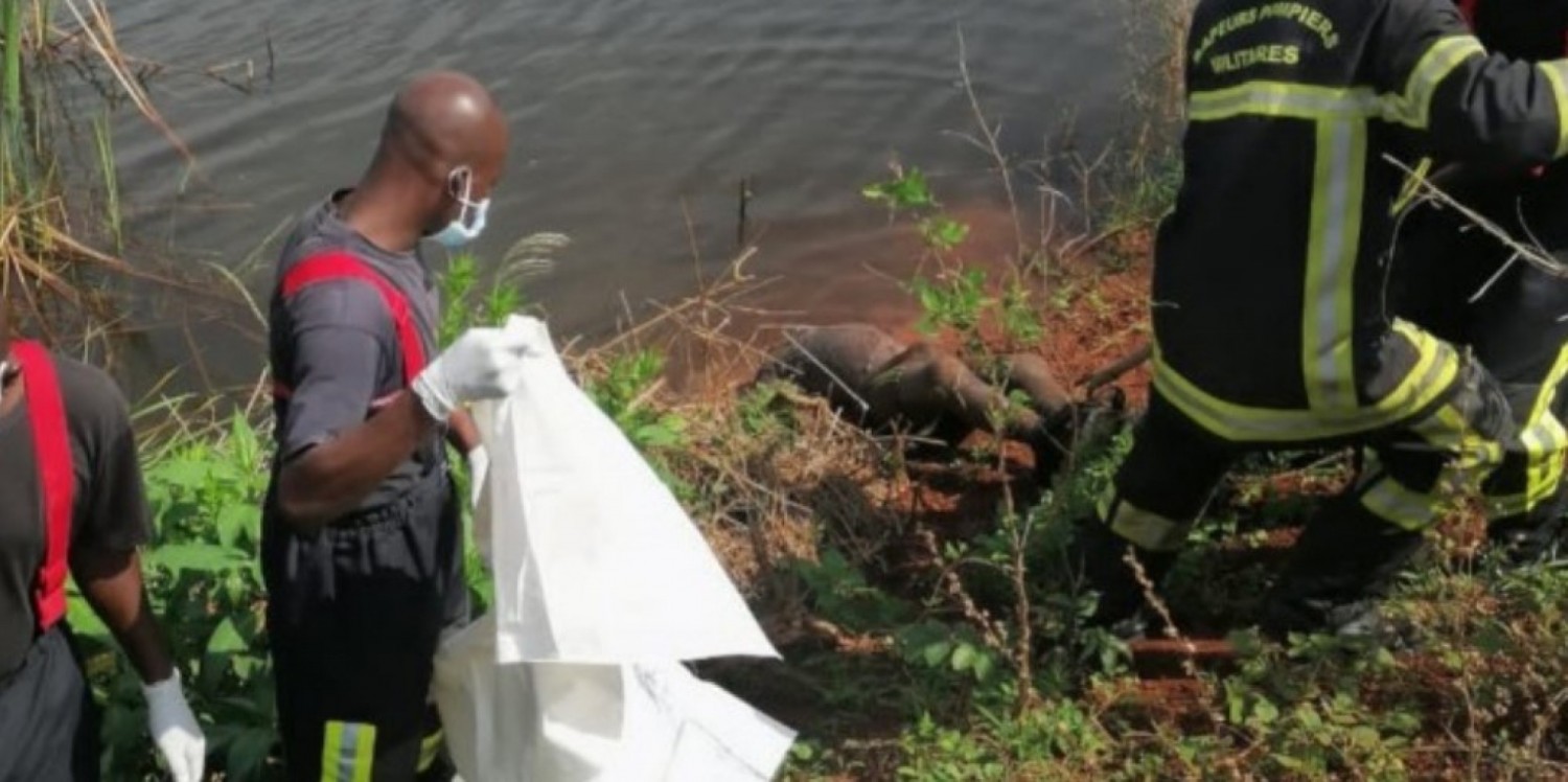 Côte d'Ivoire : Yamoussoukro, un corps sans vie de sexe masculin repêché par les pompiers