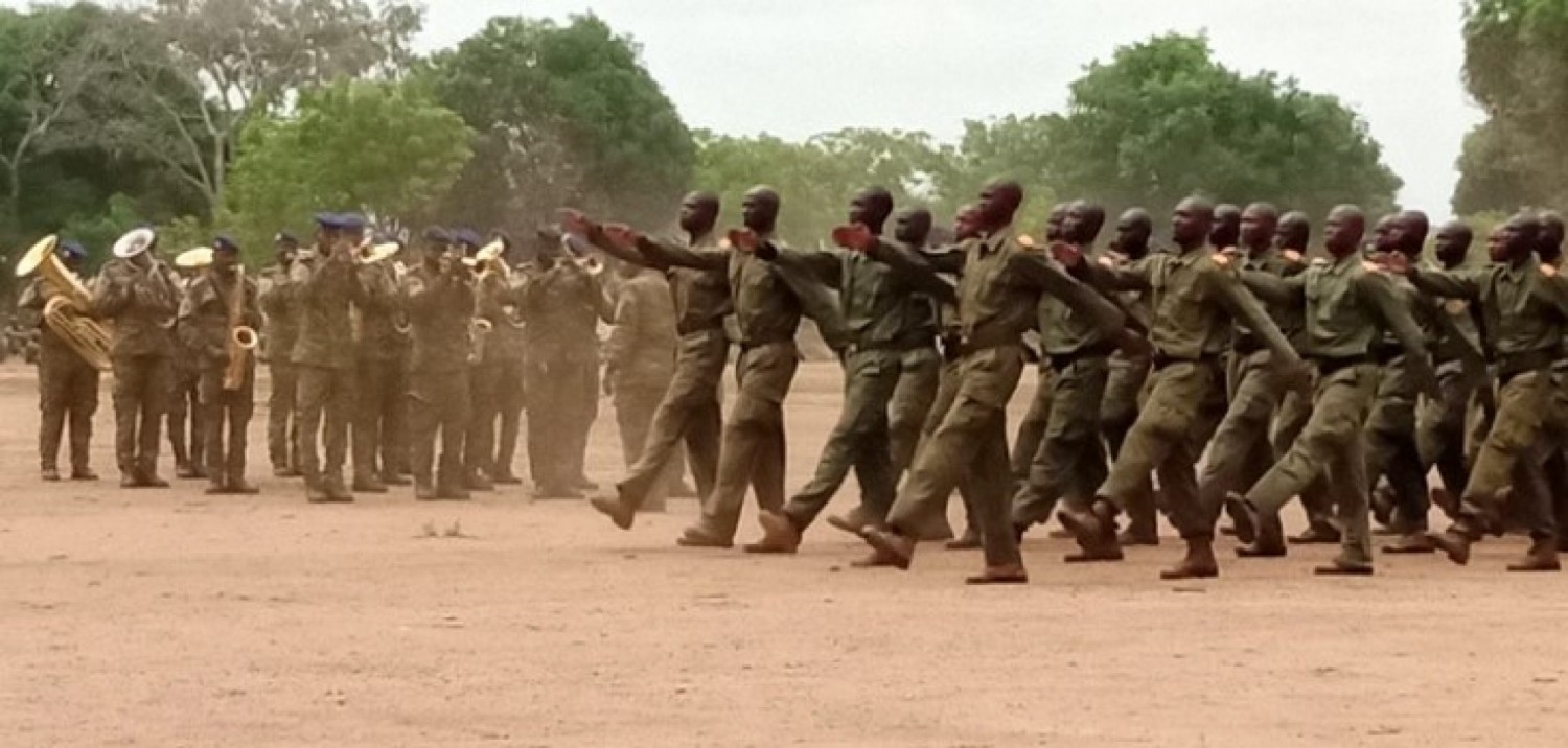 Côte d'Ivoire : Environ  2500 jeunes soldats seront présentés jeudi au  drapeau national sur plusieurs sites du pays