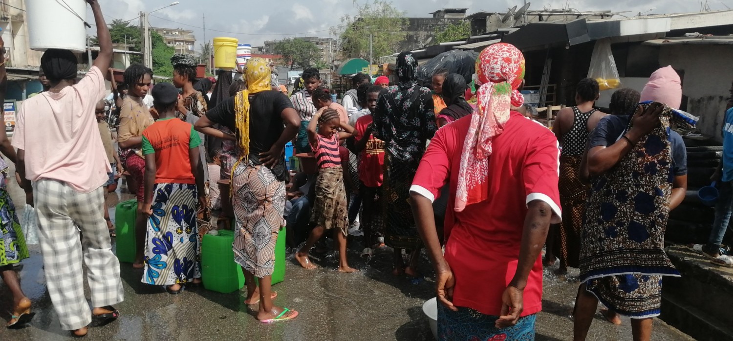 Côte d'Ivoire :  Abobo, des populations privées d'eau potable vandalisent des installations pour se servir