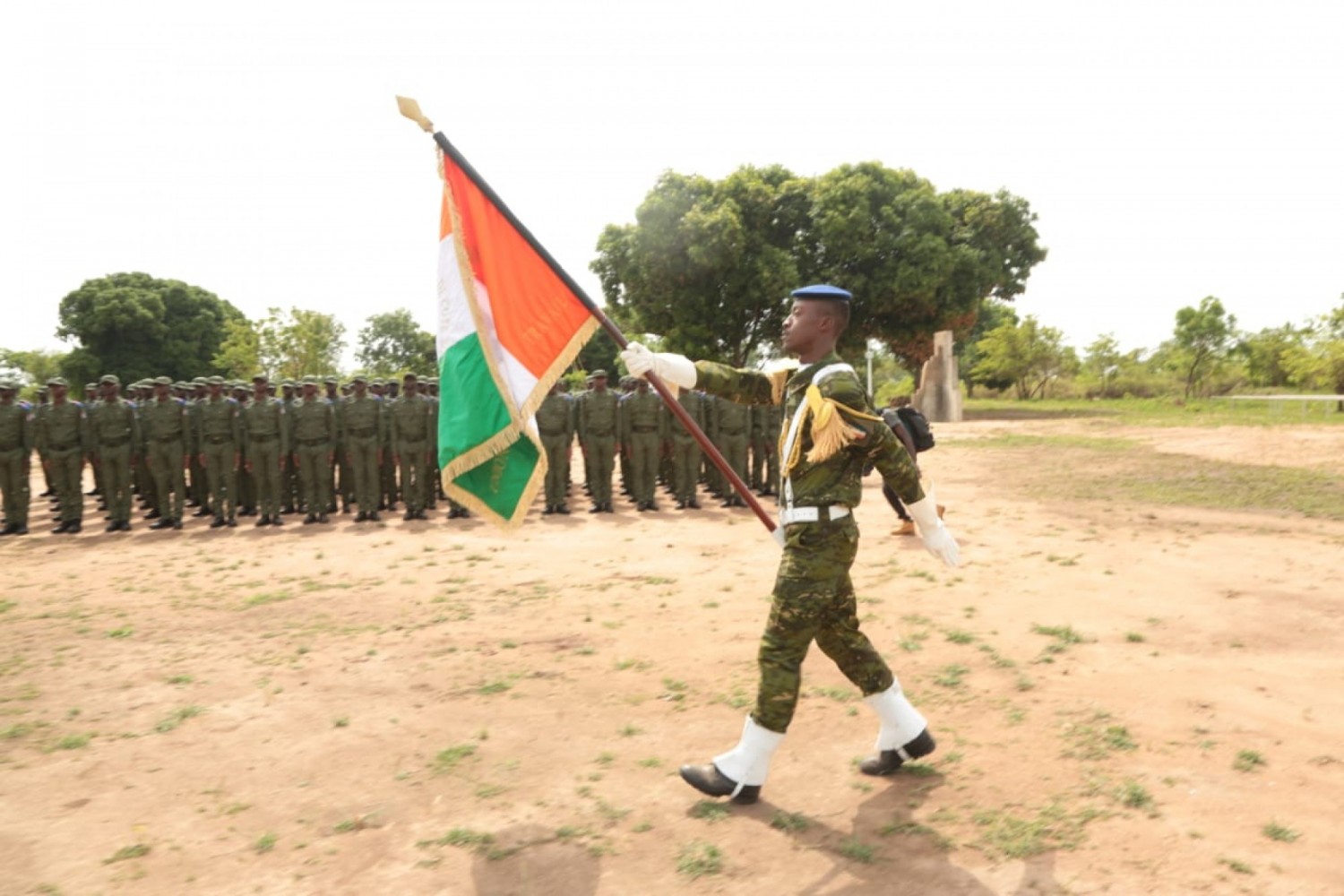 Côte d'Ivoire : Séguéla, l'Armée  se renforce avec un effectif jeune  qui a pour mission principale  de servir  avec dévouement et abnégation et même au péril de leur vie