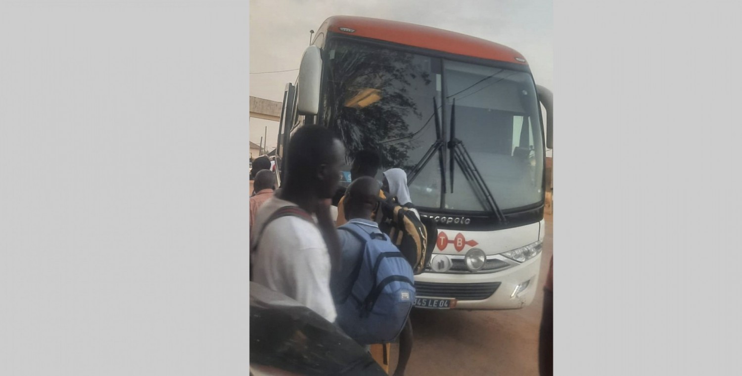 Côte d'Ivoire : Bouaké, détourné de sa destination, un car UTB conduit à la préfecture de police pour une fouille de ses passagers