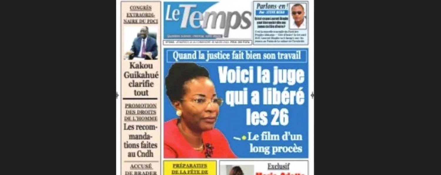 Côte d'Ivoire : « Atteinte au corps judiciaire », un media pro-Gbagbo suspendu pour six parutions