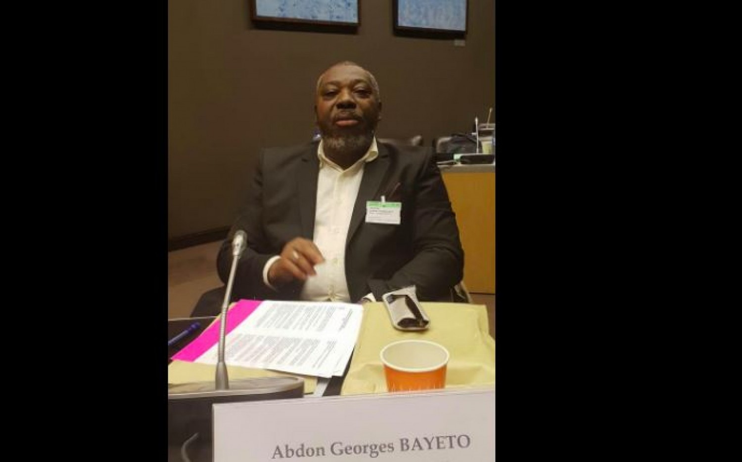 Côte d'Ivoire : Révocation du représentant PPA-CI France, l'intérimaire Abdon Bayeto maintient à leurs postes tous les membres du bureau et lance un appel au calme et à la retenue