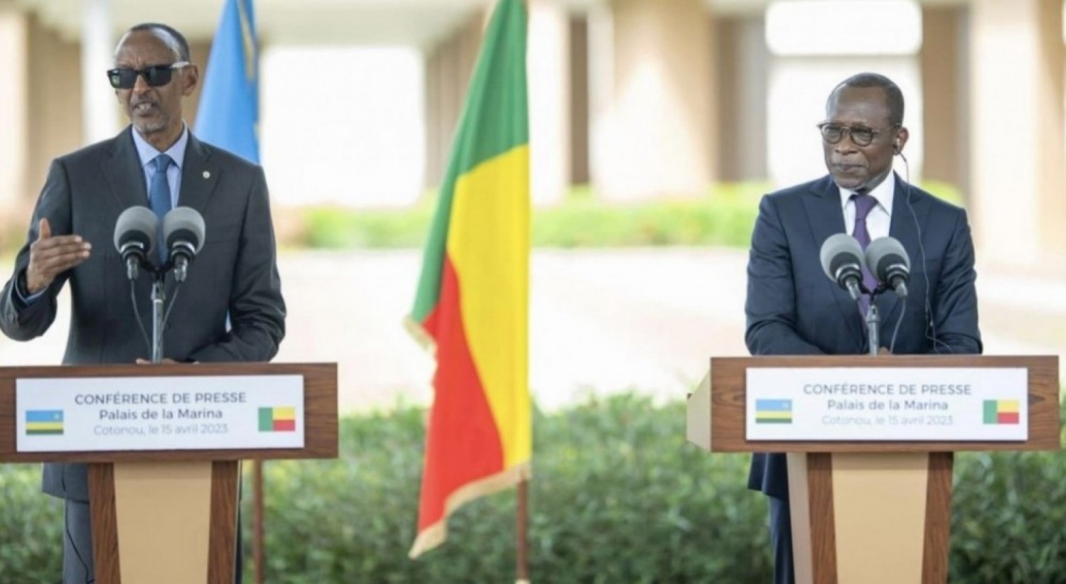 Bénin-Rwanda : En visite à Cotonou, Kagame promet un soutien militaire à Patrice Talon