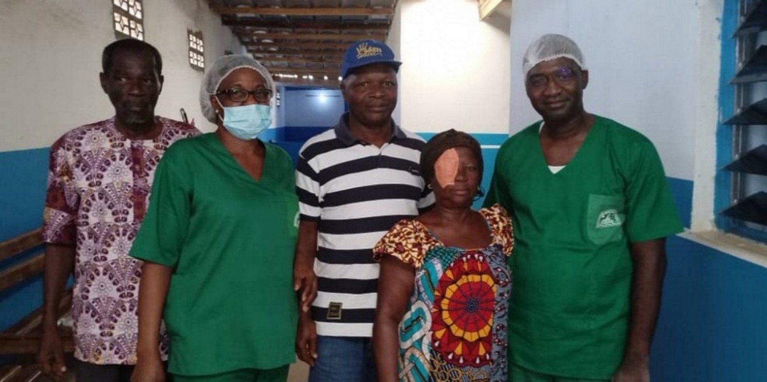 Côte d'Ivoire : Gbêkê, Assahoré fait recouvrer la vue à plusieurs habitants atteints de maladies oculaires