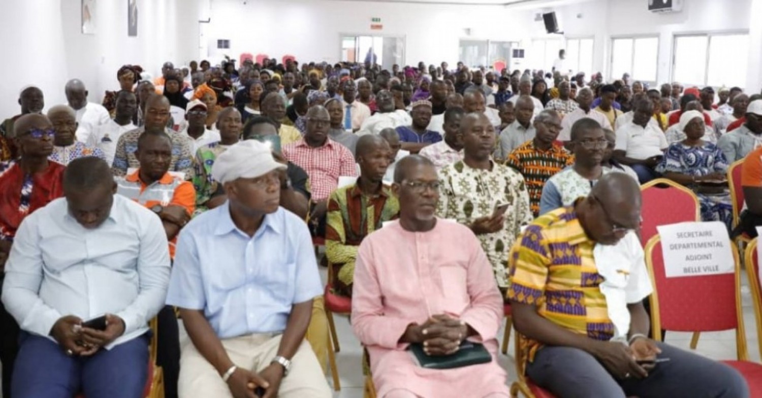 Côte d'Ivoire : Bouaké, fin des manipulations de masse, Amadou Koné soutenu par les différentes instances du RHDP