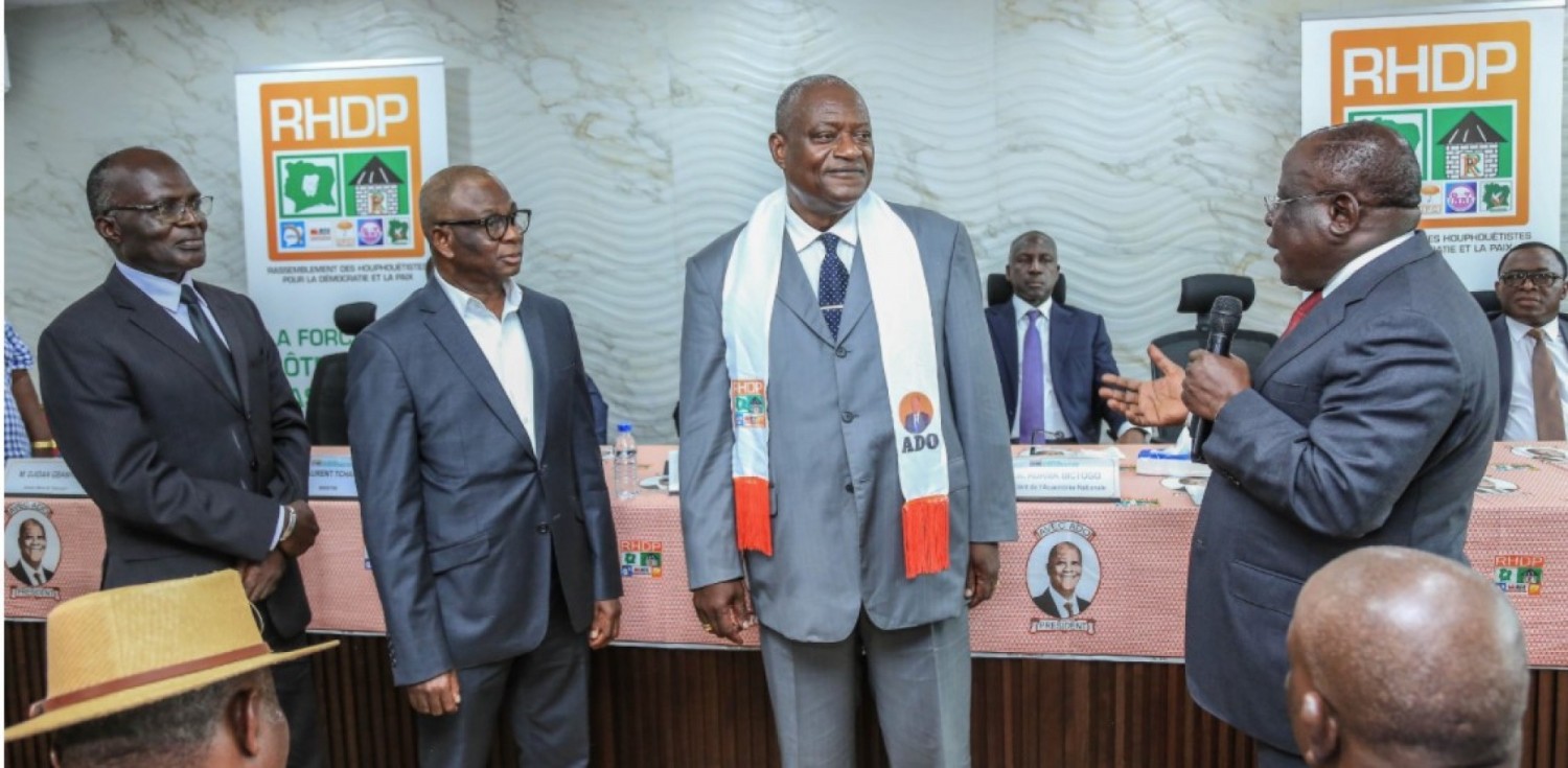 Côte d'Ivoire :  Gbamanan Djidan Félicien dépose ses valises au RHDP et promet une victoire éclatante de Bictogo à Yopougon