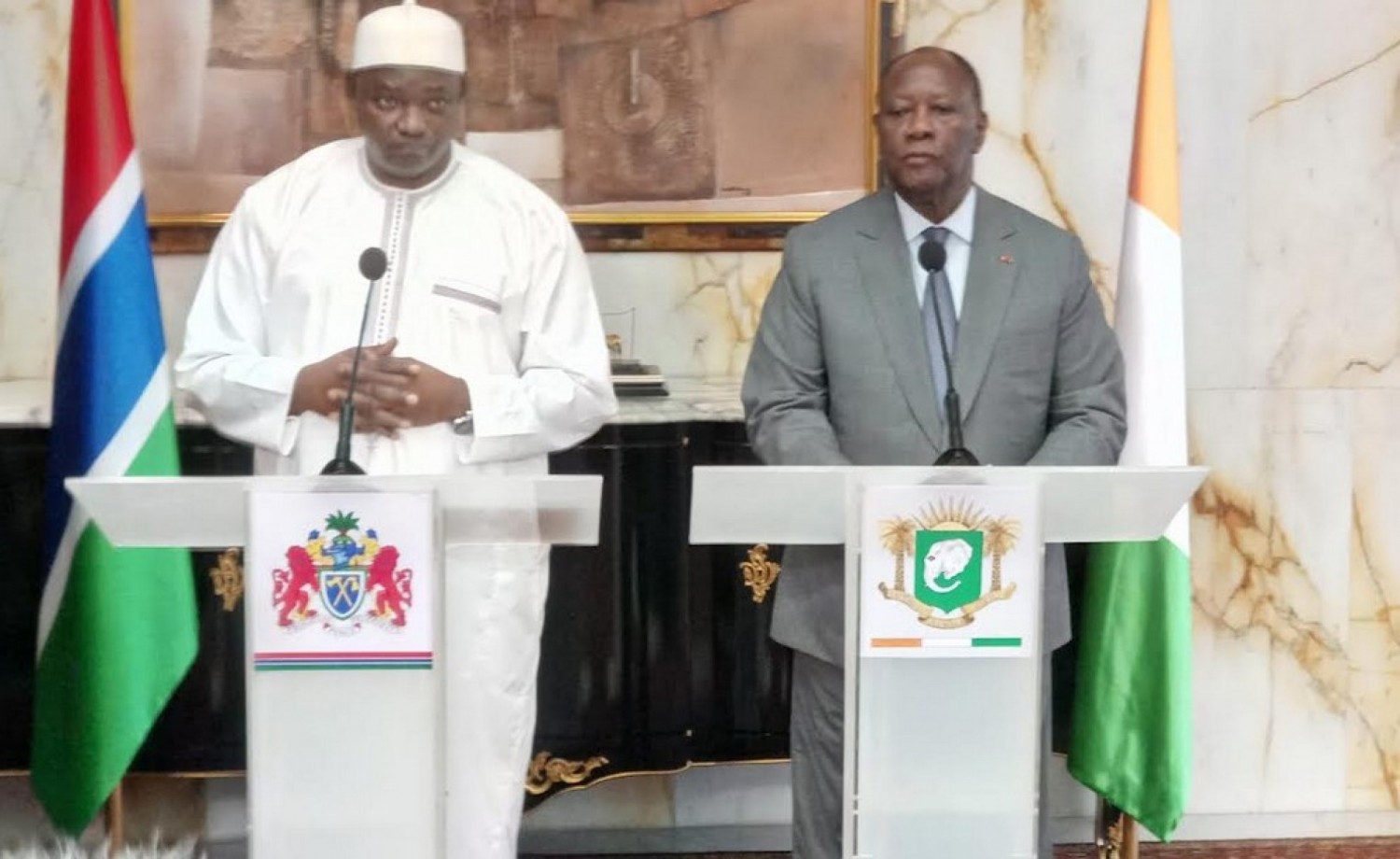 Côte d'Ivoire :   Ouattara appelle à des élections calmes, démocratiques et ouvertes à tous, au Sénégal, en Sierra Léone et au Libéria