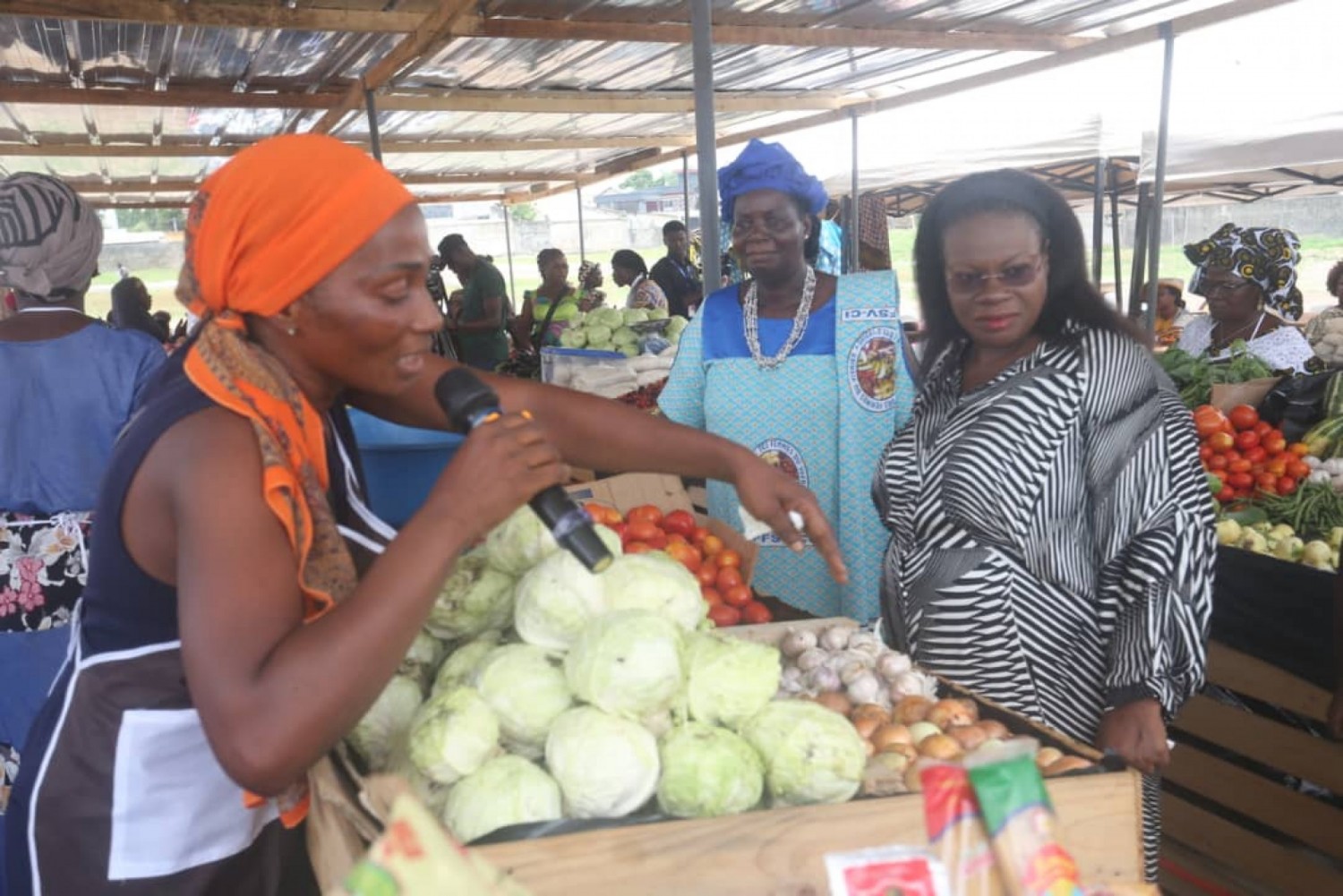 Côte d'Ivoire :   Fête du travail, la CNLVCI célèbre les femmes du vivrier du nouveau marché de St Joseph de Bingerville, elles sollicitent l'appui des autorités pour l'achèvement des travaux
