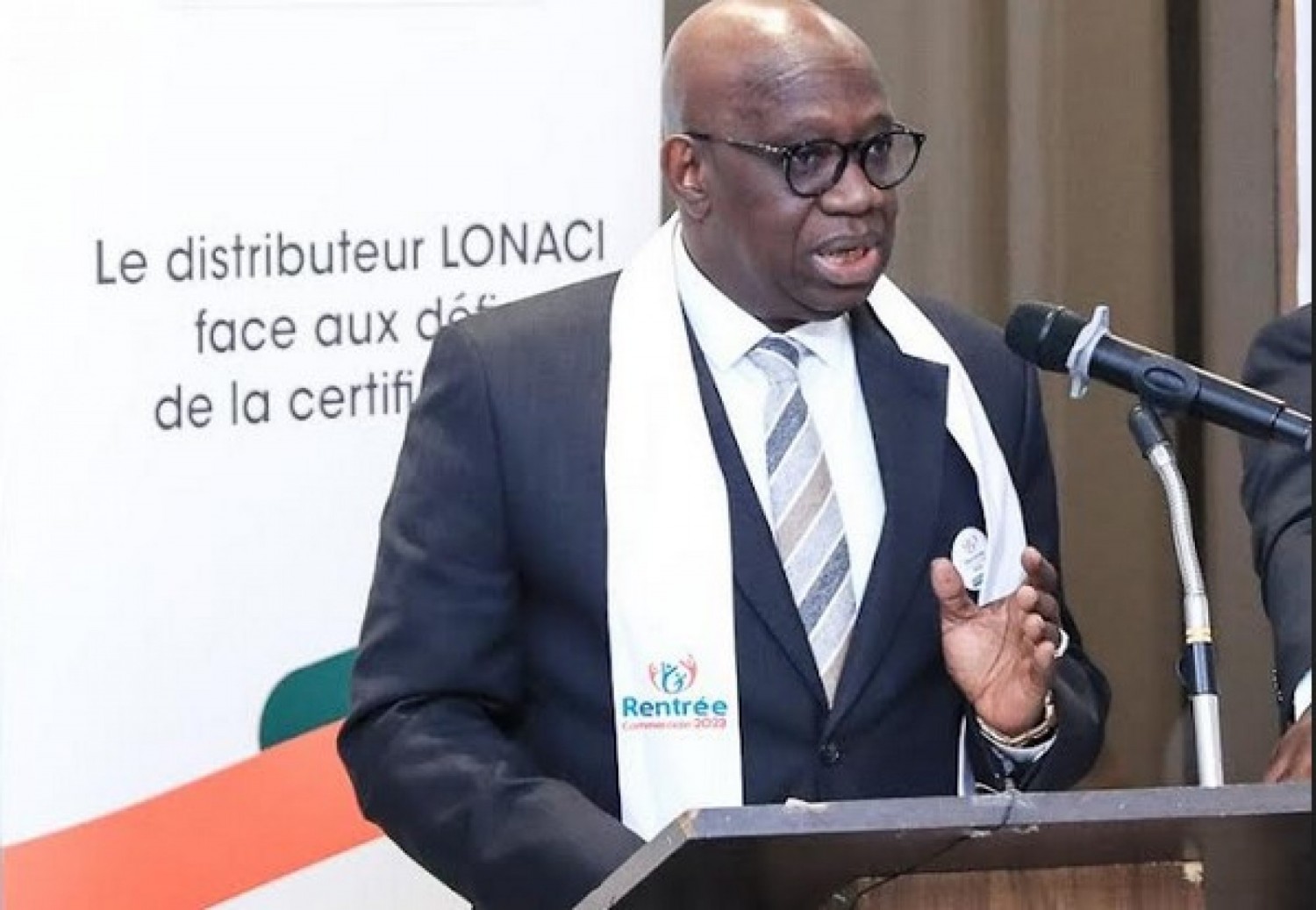Côte d'Ivoire :   Rentrée commerciale 2023 de la LONACI, le DG ouvre le séminaire interne de formation et de partage d'expériences et encourage ses collaborateurs à élargir le champ de la certificatio