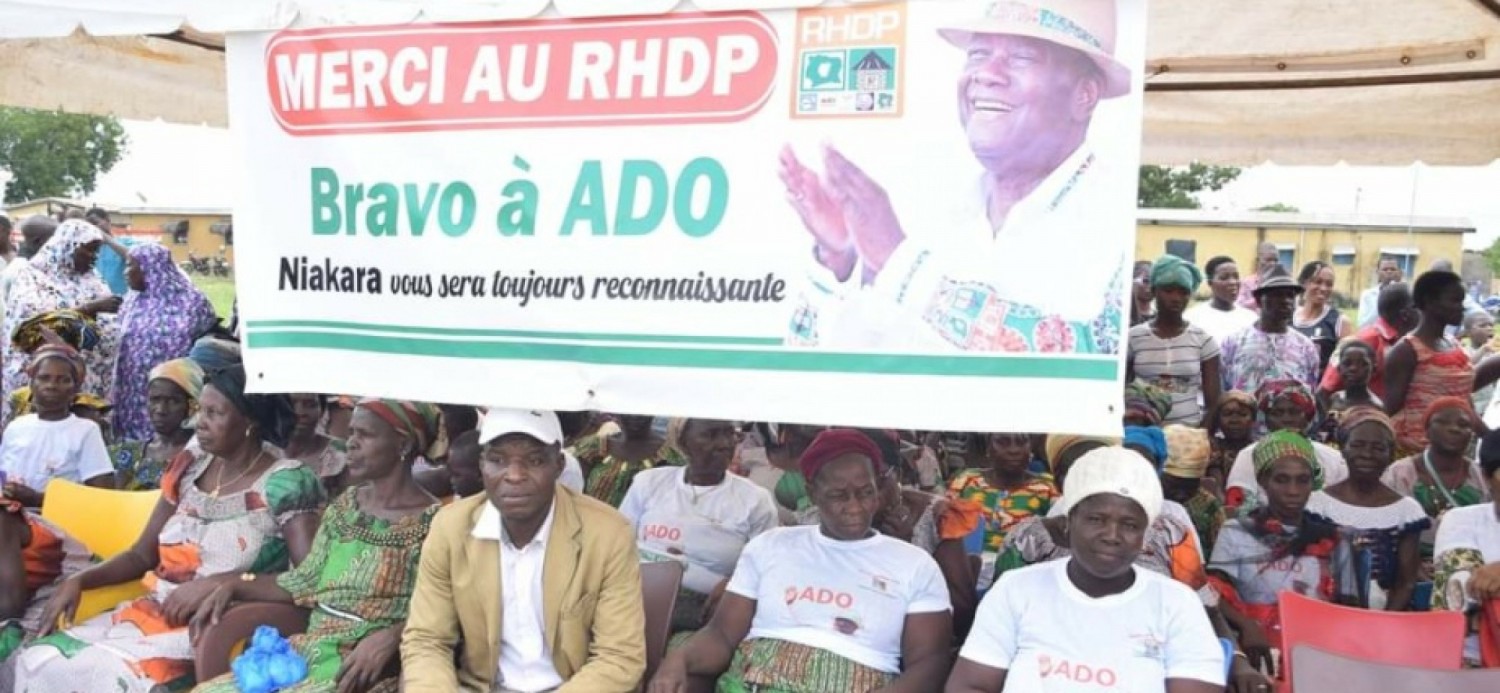 Côte d'Ivoire : Le RHDP annonce un meeting de mobilisation le 20 mai prochain à Yamoussoukro