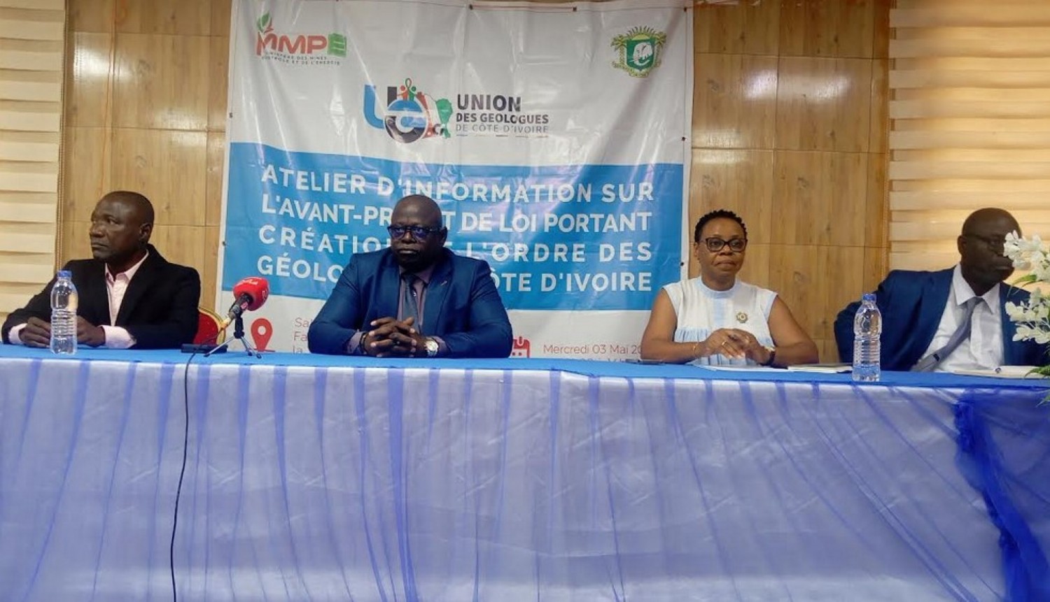 Côte d'Ivoire :   Pour une gestion efficiente et rationnelle du sous-sol ivoirien, l'Ordre des Géologues va bientôt voir le jour