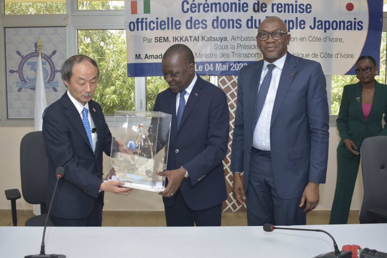 Côte d'Ivoire : Le japon fait des dons en équipement de plusieurs milliards à l'ARSTM en présence du ministre Amadou Koné