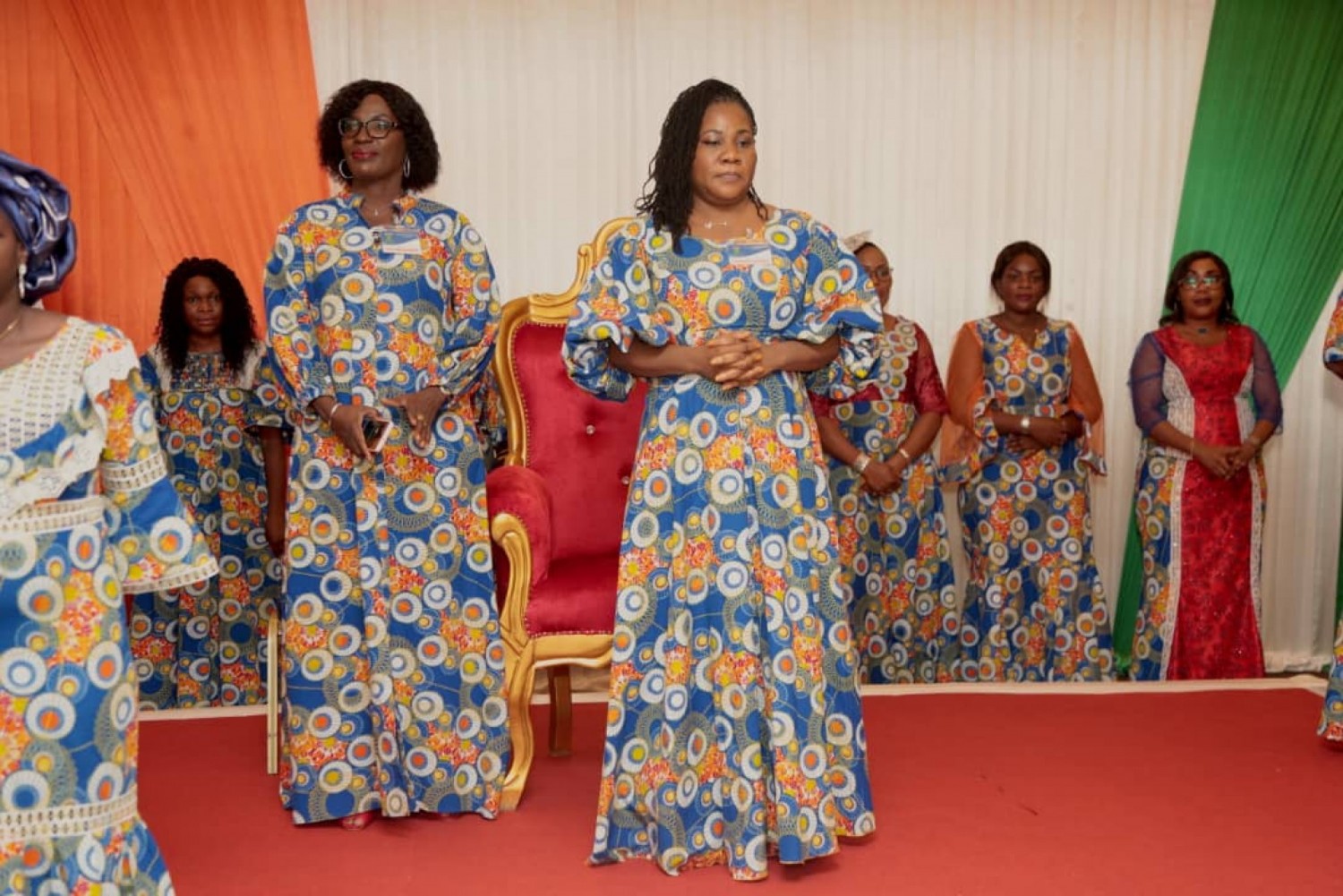 Côte d'Ivoire : L'Association des Épouses de Militaires de Côte d'Ivoire (AEMCI) a une nouvelle présidente, Madame Touré Natacha