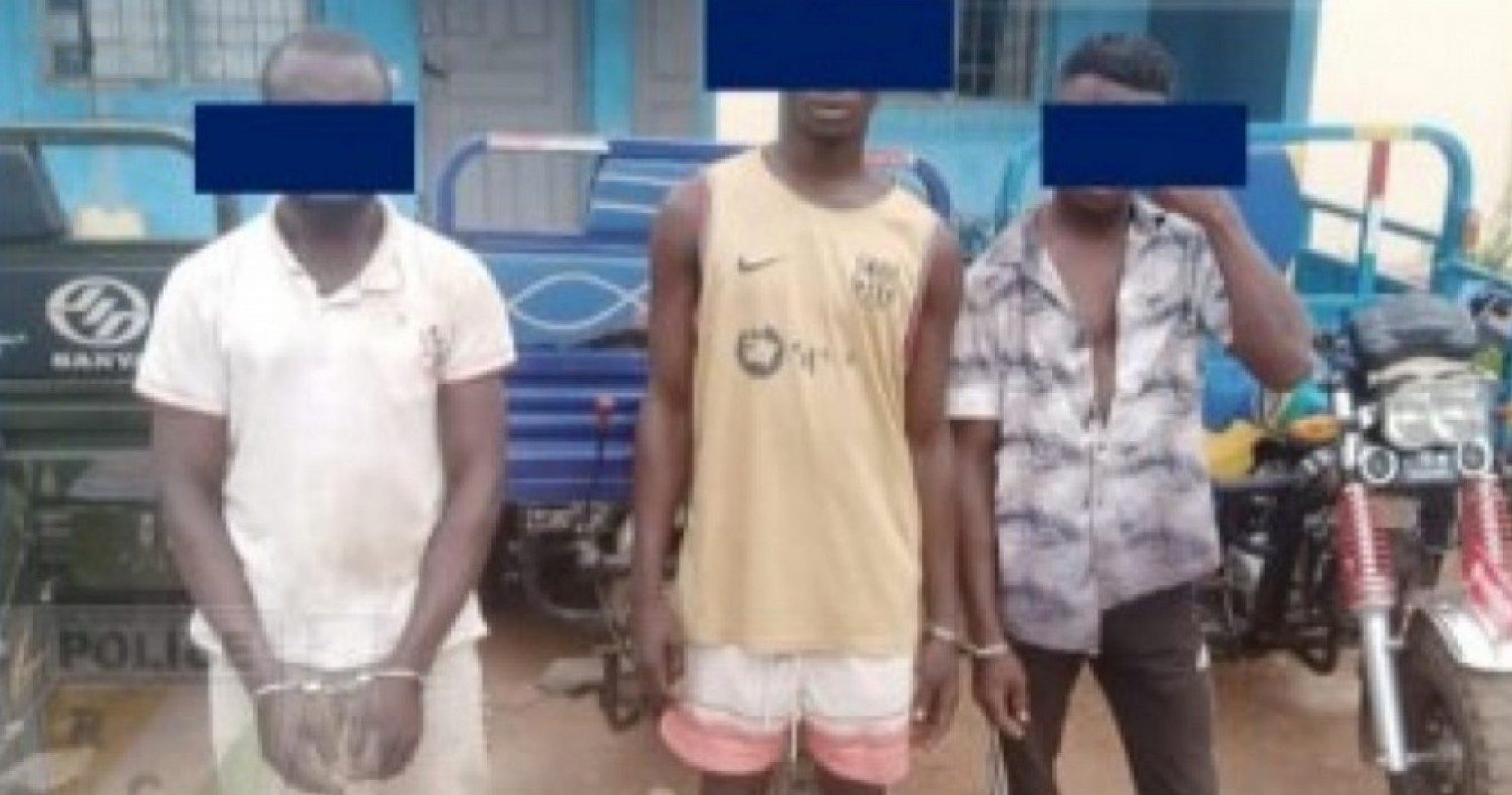 Côte d'Ivoire : Vavoua, un gang auteur de meurtre et de vol démantelé par la Police