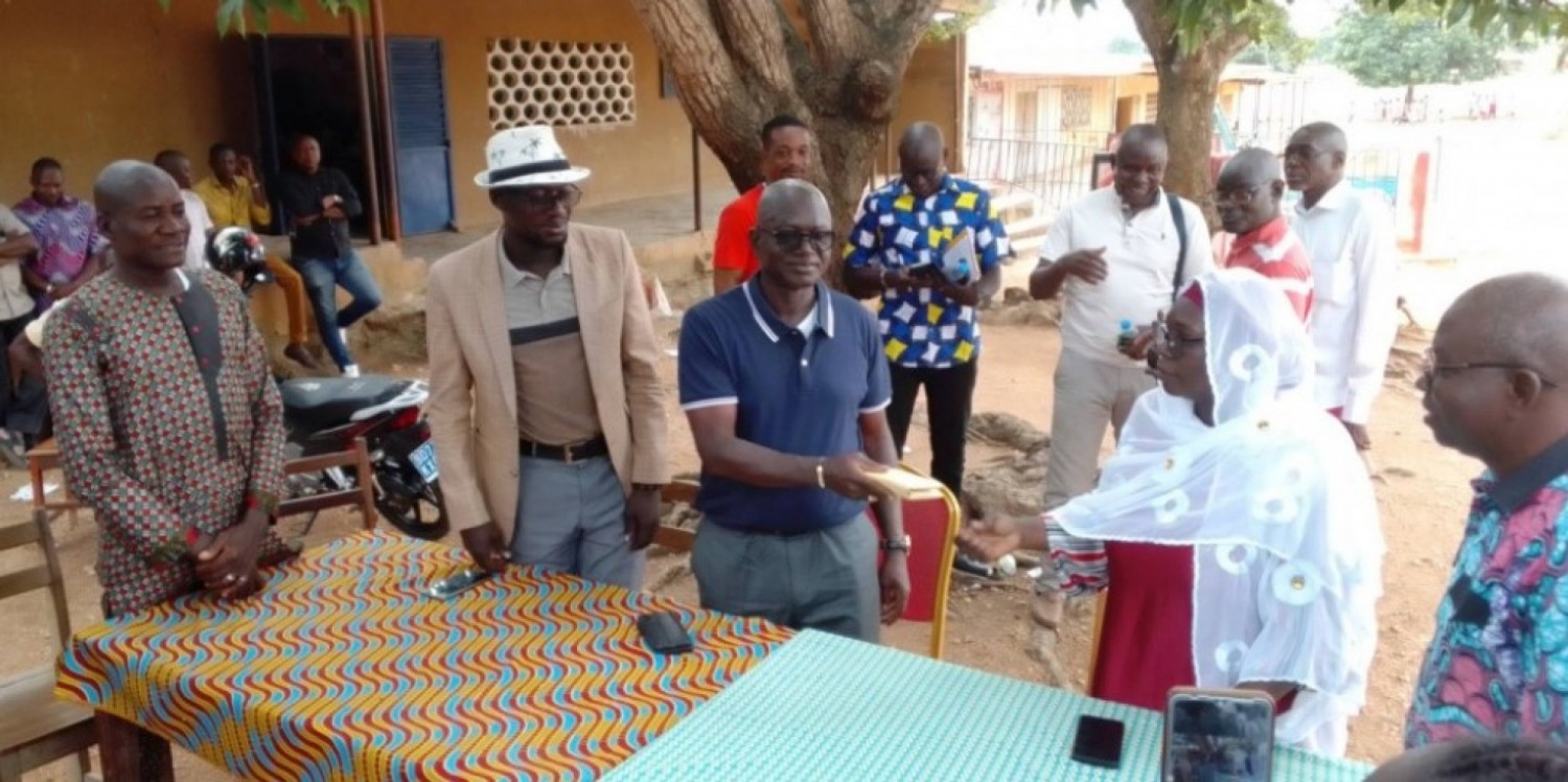 Côte d'Ivoire : Bouaké, le député Assahoré réhabilite des salles de classe décoiffées par une tornade
