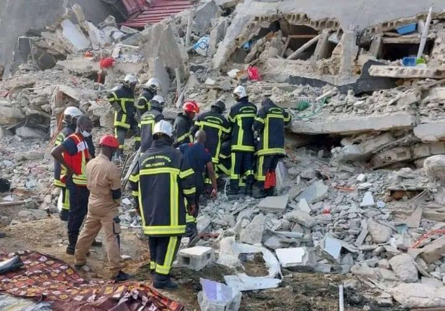Côte d'Ivoire : Un cas d'effondrement d'immeuble signalé à Cocody-Angré