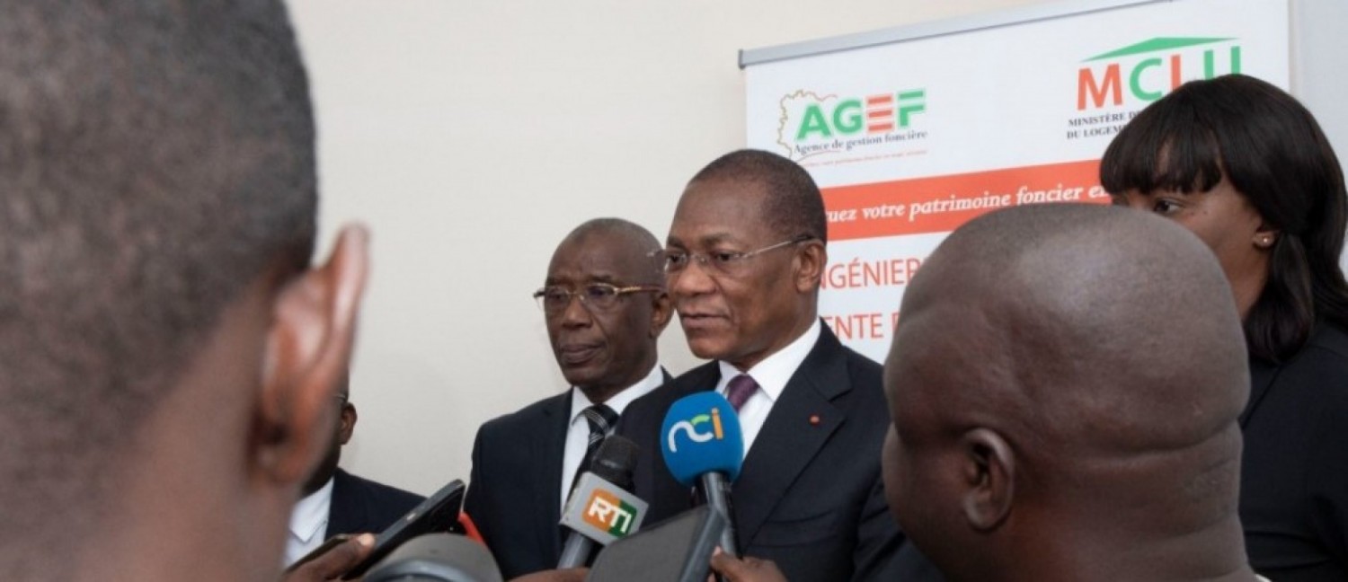 Côte d'Ivoire : Bruno Koné, après une visite dans les locaux de l'AGEF rassure que les problèmes son désormais bien cernés, son appel aux clients du projet Blanchon