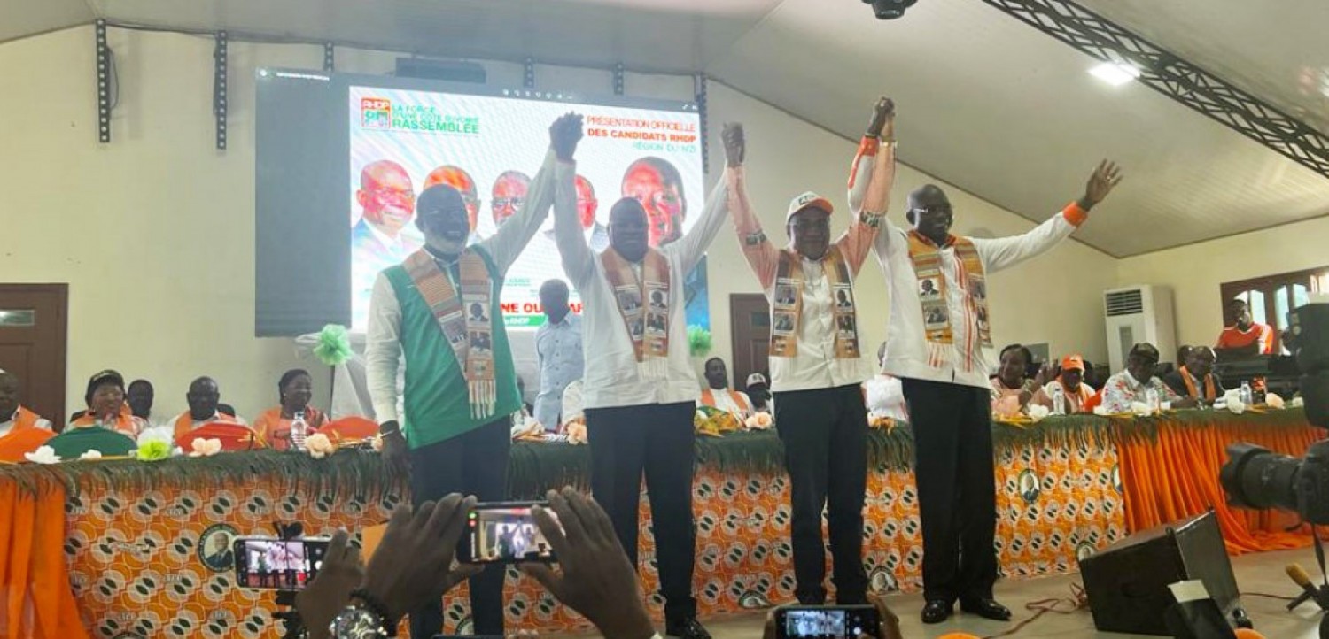 Côte d'Ivoire : Locales 2023, Adama Coulibaly fait vibrer Dimbokro avec quatre annonces