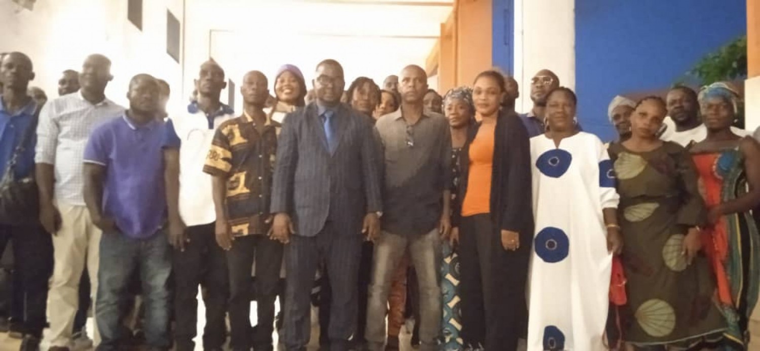 Côte d'Ivoire : Municipales 2023, des jeunes proches du PPA-CI, Michel Gbagbo rejoignent l'équipe des leaders de Yopougon pour la victoire de Bictogo