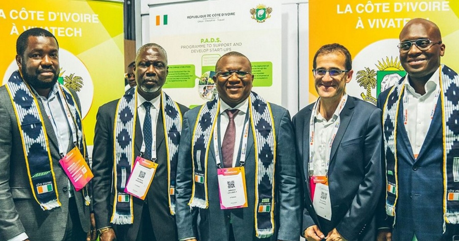 Côte d'Ivoire-France : Salon VivaTech, signature de convention entre le GOTIC-CI et INFRANUM à Paris en présence d'Amadou Coulibaly