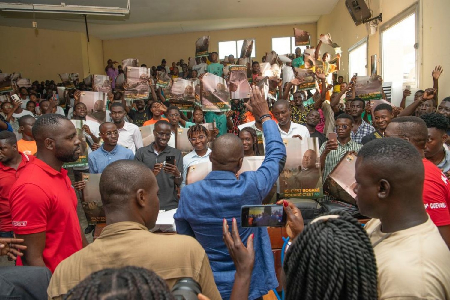 Côte d'Ivoire : Les étudiants de Bouaké rendent hommage à Amadou Koné