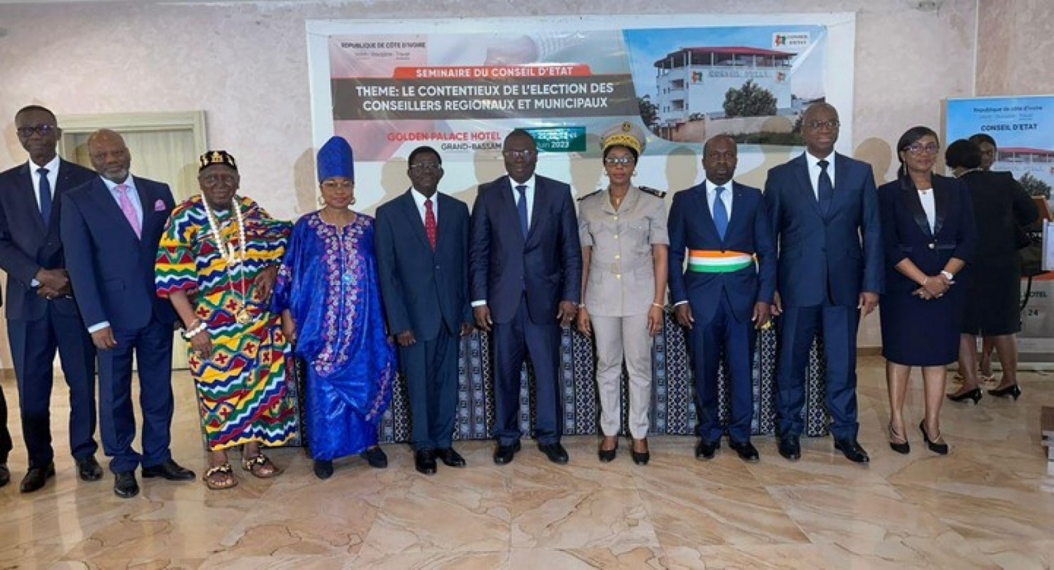 Côte d'Ivoire :   Le Président du Conseil d'Etat, à propos de l'élection des conseillers régionaux et municipaux : « nous allons gérer les conflits qui nous serons soumis »